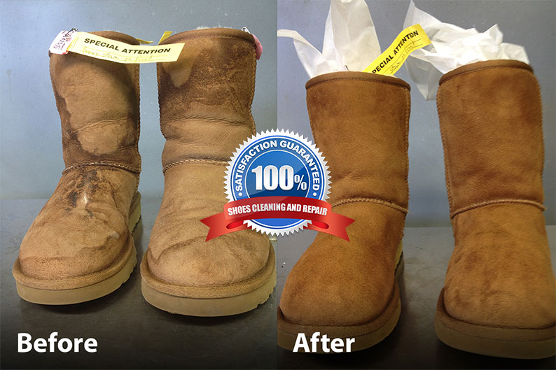 how to clean leather uggs